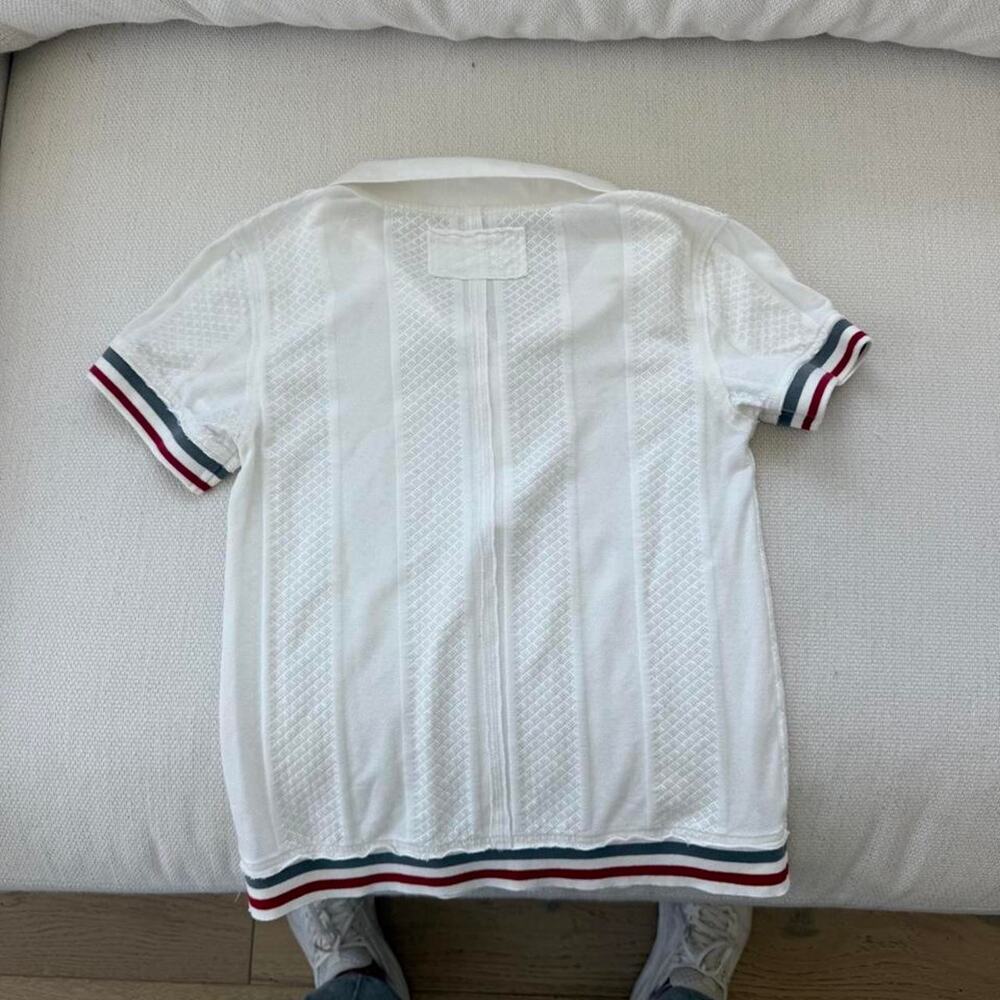 Free people white polo shirt - Picture 2 of 2